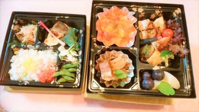 【感動！片貝花火鑑賞プラン（数量限定）】（2食付）花火弁当＆桟敷席付【世界一！圧巻の四尺玉！】